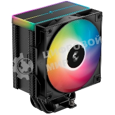 Кулер для процессора DEEPCOOL AG500 BK ARGb V2 черный 120мм алюминий+медь 1900rpm 29.4db 40pin 240W 160мм