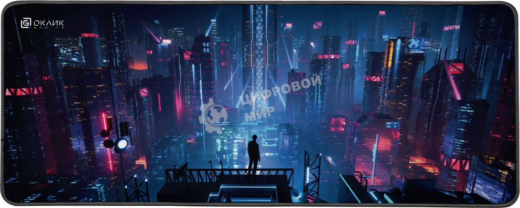 Коврик для мыши Оклик OK-T1000CP XL рисунок 1000x400x2мм
