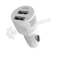 Автомобильное зарядное устройство Maxvi CCM-522 Plus T белый 5.2A