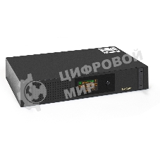 Источник бесперебойного питания ExeGate ServerRM UNL-800.LCD.AVR.2SH.3C13.USB.2U 800VA/480W, Color LCD, AVR, 2*Schuko+3*C13, USB, 2U, установка в стойку, черный