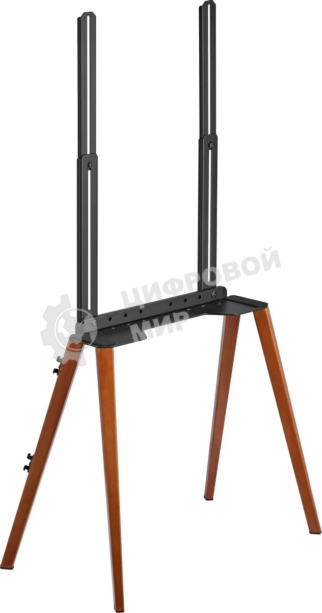 Подставка для телевизора Cactus CS-ST3644BKWN черный/орех, 43