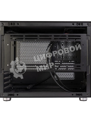 Корпус Midtower mATX Eurocase 00-01064257 MI05 черный без БП закаленное стекло USB 3.0