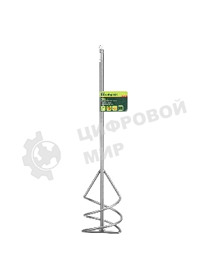 Миксер Сибртех для строительных смесей, 100х450 мм, хвостовик SDS plus