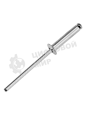 Заклепки алюминиевые Denzel, 1/8