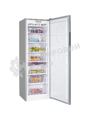 Морозилка Nordfrost DF 268 SAP, серебристый, 256л, 6 ящика