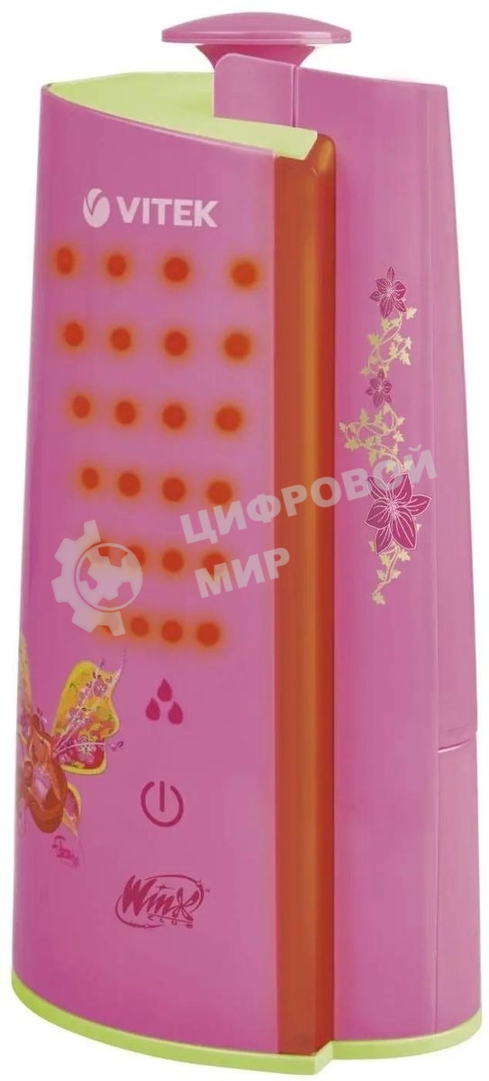 Увлажнитель воздуха Vitek WX-3101 розовый, 10 м², 1.3 л