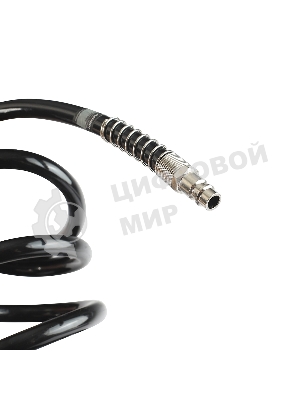 Шланг спиральный PATRIOT PU 15/8, полиуретан, длина 15 м, диаметр 8x12 мм,быстросъем.