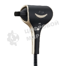 Фен BQ HD1211M черный/золотой, 1800 Вт, ионизация