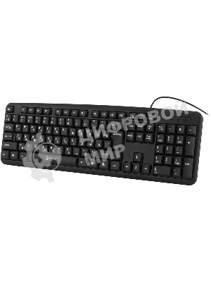 Клавиатура Oklick 180M проводная, USB Type-A, чёрный