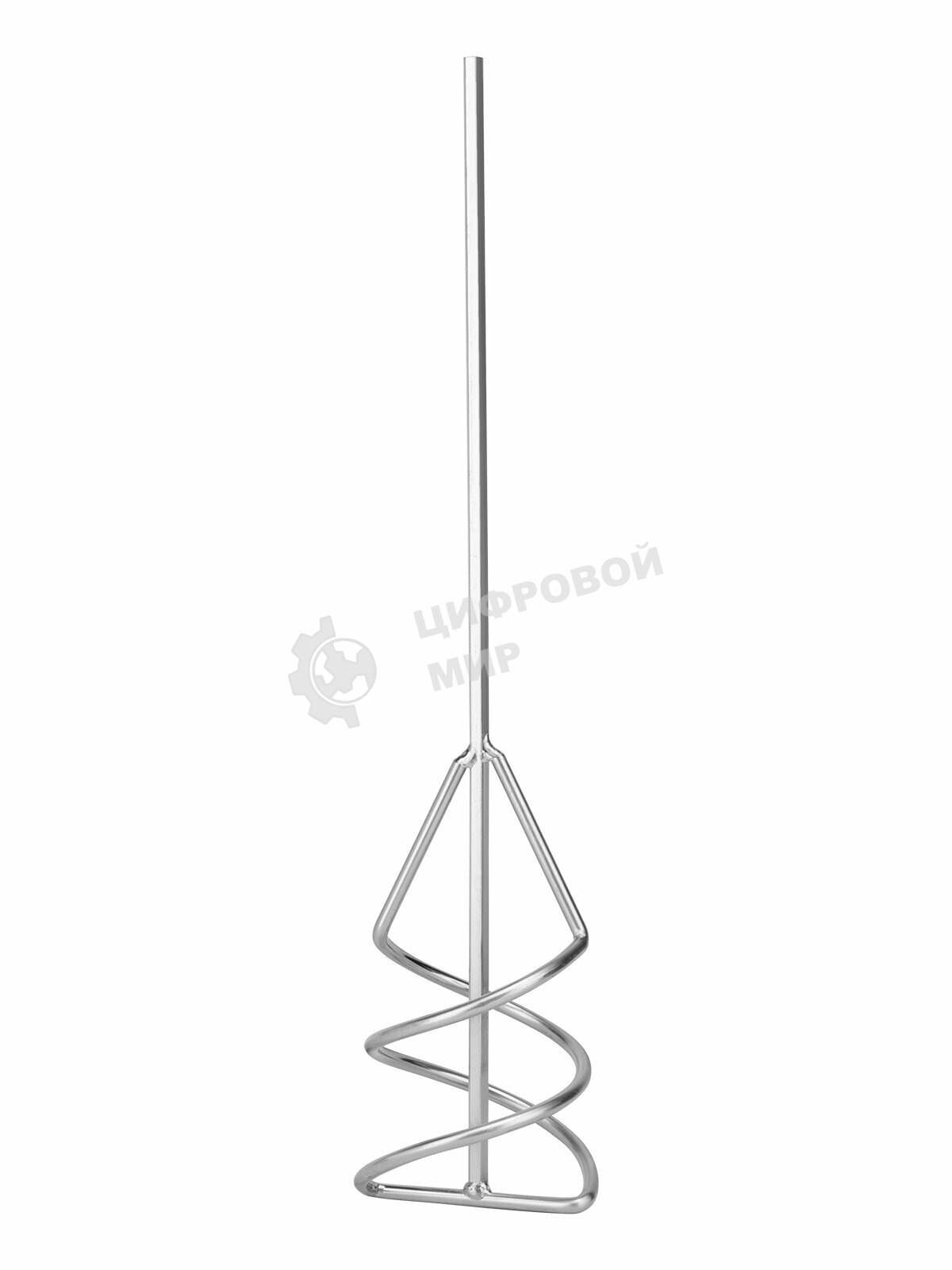 Миксер из оцинкованной стали Сибртех, D 120 мм, L 570 мм,для красок и штукатурных смесей