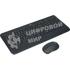 Комплект клавиатура+мышь Logitech MK540 беспроводной, USB, 1000 DPI, чёрный