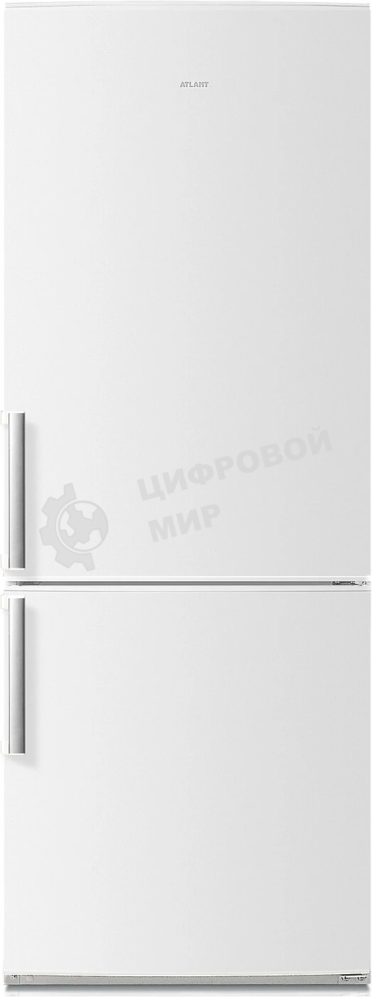 Холодильник Atlant 6224-101 белый двухкамерный 275/100л морозилка сбоку