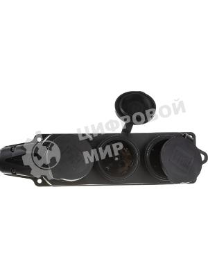 Удлинитель Power Cube PC-3G-3B-20(IP), 16А, 3 р с/з, 20 м, IP44