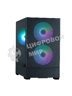 Компьютерный корпус ZALMAN P30 AIR, MATX, BLACK, WINDOW, 2xCombo (3.5'' or 2.5''), 3x2.5