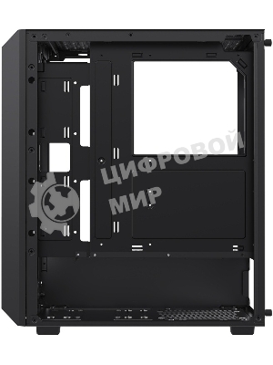 Компьютерный корпус XASTRA A406 4ARGB Black ATX/Mesh/tempered glass/4x120мм ARGB PWM fans/A406-4FC12A