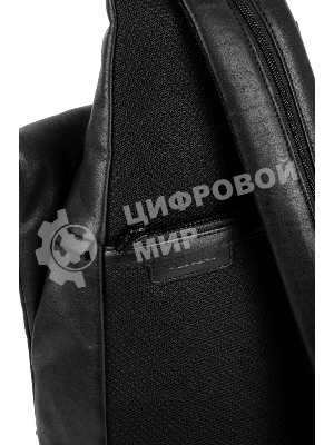 Рюкзак слинг Piquadro Harper CA6784AP/N черный кожа