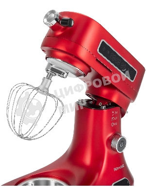 Кухонная машина Rondell RDE-KM900 планетар.вращ. 1900Вт красное вино