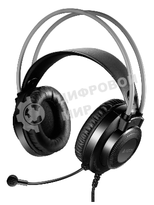 Гарнитура A4Tech Fstyler FH200i серый, проводная