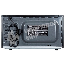 Микроволновая печь JVC JK-MW146M черный/серебристый, 20 л, 700 Вт, переключатели - поворотный механизм