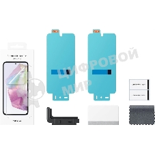 Защитная пленка для экрана Samsung прозрачный для Samsung Galaxy A35 прозрачный 2шт. (EF-UA356CTEGRU)