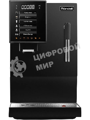 Кофемашина автоматическая Rondell-МБТ RDE-1117 черный, исп. кофе - зерновой, 1.1 л, 1351 Вт, 20 бар