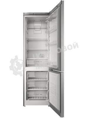 Холодильник Indesit ITS 4200 G серебристый двухкамерный 247/78л морозилка снизу, No Frost