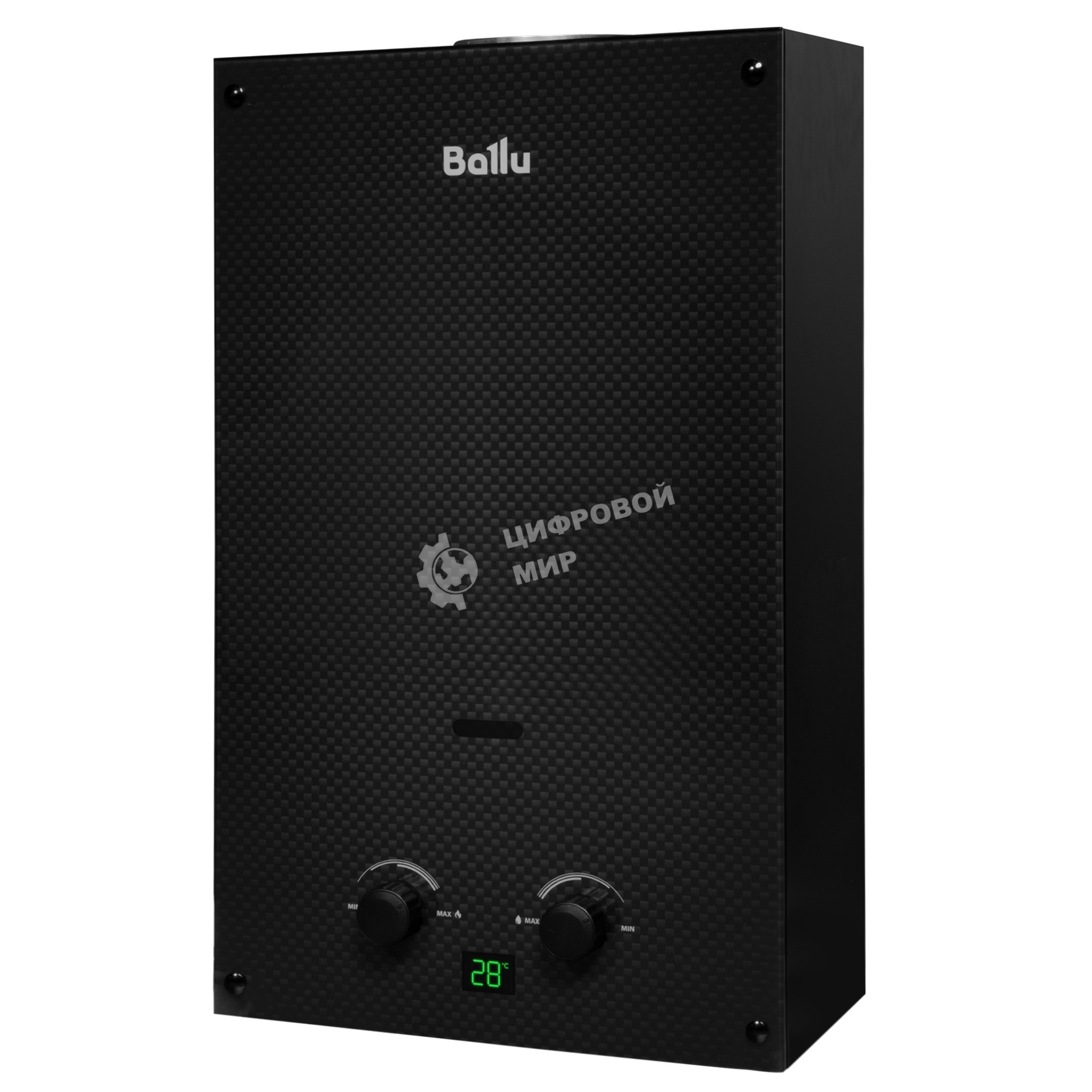 Колонка газовая Ballu GWH 10 Fiery Glass Carbon