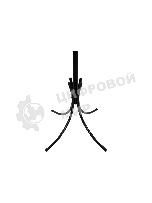 Вешалка напольная ЗМИ Корона стойка черный ВНП 366