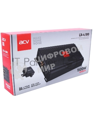 Усилитель автомобильный ACV VX-4.100 четырехканальный
