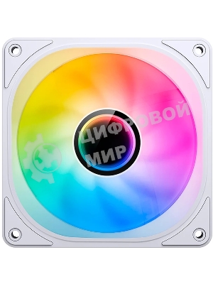 Вентилятор для корпуса JONSBO FR-606WR Reverse (120x120x25мм, 4-pin PWM, ARGb, 35.99CFM, 26.5dBA, 1500RPM, белый)