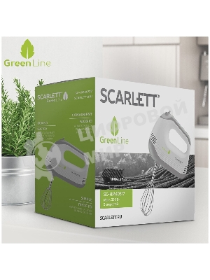 Миксер ручной Scarlett SC-HM40S17 белый