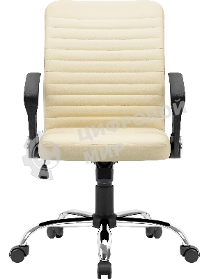Кресло Defender DUBLIN бежевый, экокожа