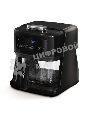 Аэрогриль BQ GR2005 черный, 1400 Вт, 3 л, сенсор, 8 программ