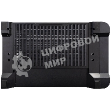 Компьютерный корпус 1STPLAYER UVIEW UV6 ARGB черный mATX 3x120мм ARGB fans UV6-BK-2FC7R-1FC7