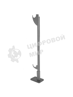 Напольный кронштейн Pianoforte 500, серебристый