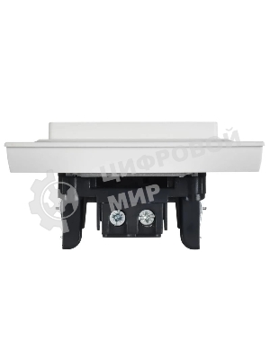 Выключатель 1-кл. СП BRITE ВСР10-1-0-БрАБ 10А в сборе арктич. бел. IEK BR-V10-0-10-K91-F