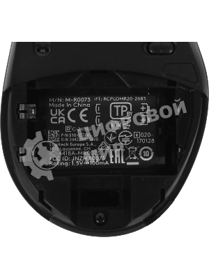 Мышь беспроводная Logitech M705 черный, 1000 dpi, радиоканал, USB, кнопки - 7