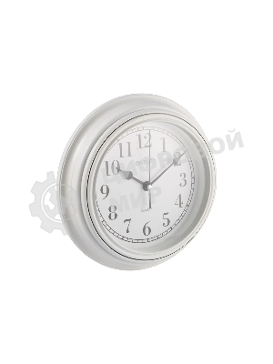 Часы настенные кварцевые ENERGY модель ЕС-141 белые