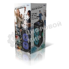 Акустическая система 2.1 Smartbuy MY DISCO, 50Вт, Bluetooth, MP3, FM, RGb подсветка Диско, микрофон