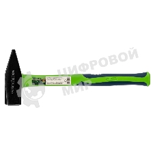 Молоток слесарный Сибртех 1500 г, фибергласовая обрезиненная рукоятка