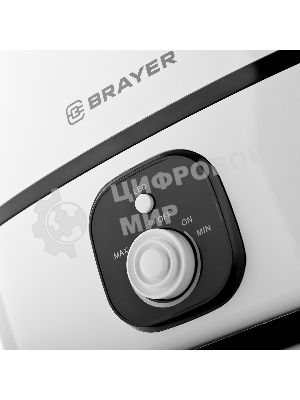 Увлажнитель воздуха BRAYER BR4702 белый, 25 м², 6 л, ароматизация