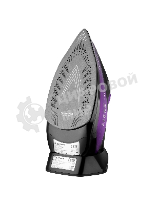 Утюг BRAYER BR4016 фиолетовый/черный, 2400 Вт, 25 г/мин, 140 г/мин, 350 мл