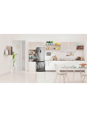 Холодильник Indesit ITS 5180 NG, темно-серый, двухкамерный 220/78л морозилка снизу, No Frost