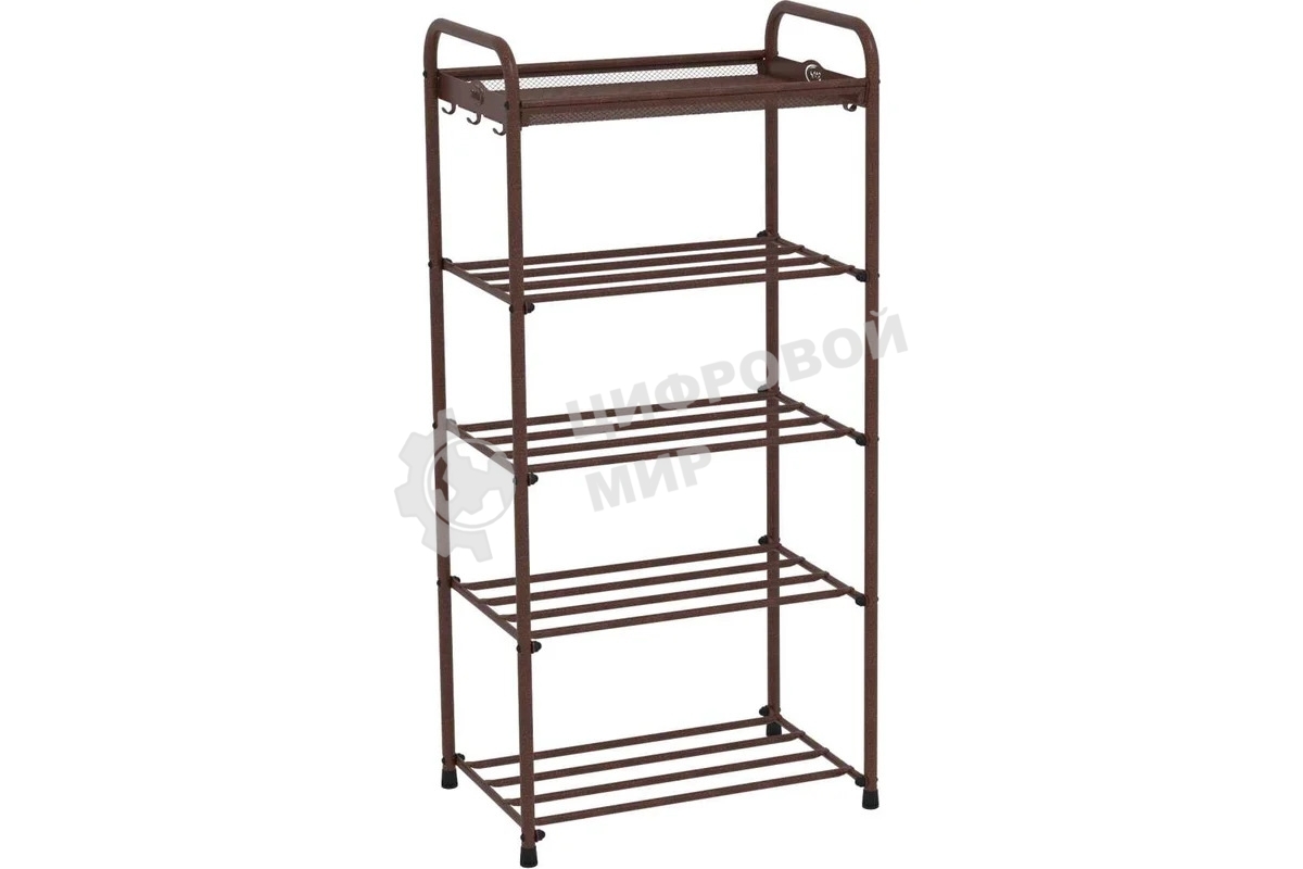 Подставка для обуви Альфа 15 коричневый ПДОА15 КОР