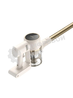 Пылесос вертикальный Dreame R10 бежевый/белый, питание от аккумулятора, 120 Вт, уборка сухая, пылесборник 0.6 л, работа от АКБ max 60 мин