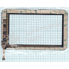 Сенсорное стекло (тачскрин) TOPSUN C0010 B1, черное