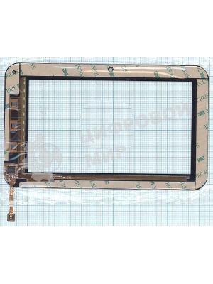 Сенсорное стекло (тачскрин) TOPSUN C0010 B1, черное