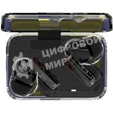 Наушники TWS Aksberry B21 Crystal черный, внутриканальные, Bluetooth, до 4 ч