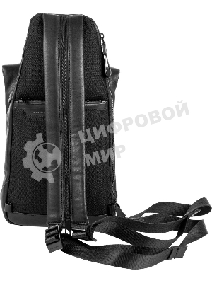 Рюкзак слинг Piquadro Harper CA6784AP/N черный кожа