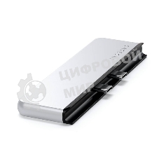 USB-концентратор двойной Satechi Dual USB-C Hub For Surface Pro 9, серебристый